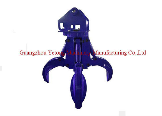 Electric Hydraulic Orange Peel Grab Steel Scrap High Wear Resistant Steel