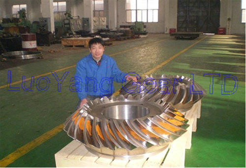 Professional Carbon Steel Castings Bevel Gear with CNC Milling Service For Industris