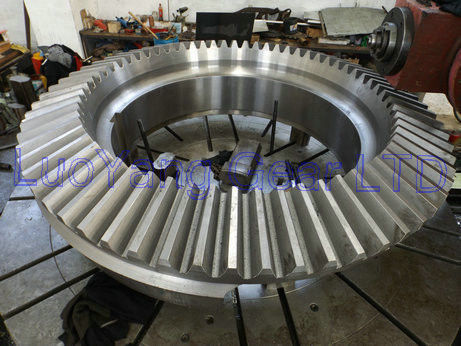 Professional Carbon Steel Castings Bevel Gear with CNC Milling Service For Industris