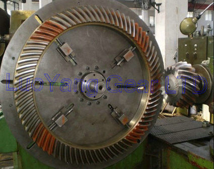 Professional Carbon Steel Castings Bevel Gear with CNC Milling Service For Industris
