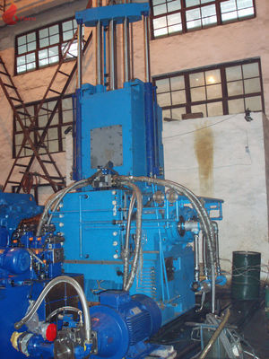 Four-Wing 7500kg / h Alloy steel casting Banbury Internal Mixer Hermetic Type FM-410