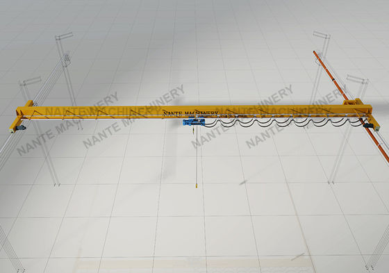 Single Girder Overhead Medium Duty 5t Bridge Cranes for Machine Shop