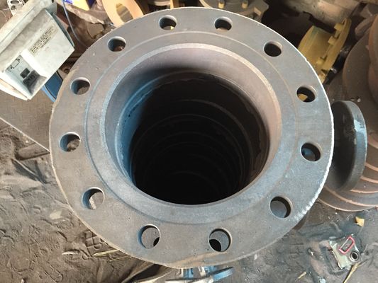 EN-JS 1030 ( GGG-40 ) Casting Iron Double Flanged Butterfly Valve DN50 - DN400