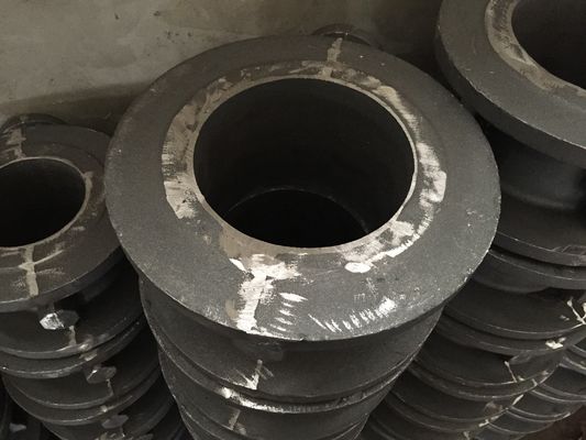 EN-JS 1030 ( GGG-40 ) Casting Iron Double Flanged Butterfly Valve DN50 - DN400