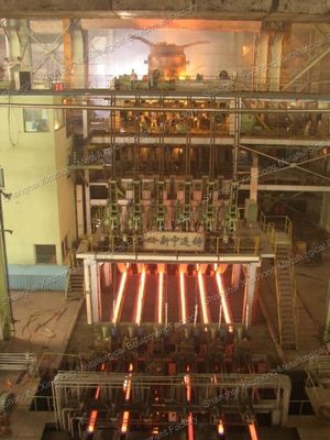 AISI  ASTM low energy consumption 5 - 12 meters Continuous Casting Machine Billet CCM