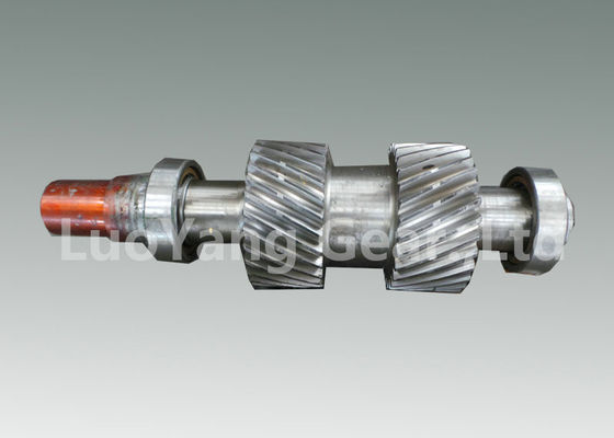 6000mm Herringbone Gear Shaft Forged Machining Metal Parts For Marine Equipment 15MT