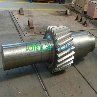6000mm Herringbone Gear Shaft Forged Machining Metal Parts For Marine Equipment 15MT