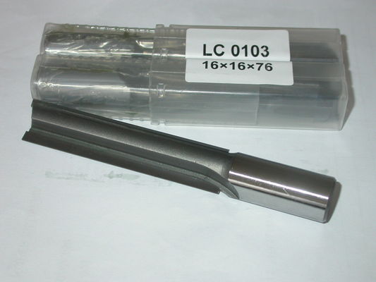 Two Flute Straight TCT Router Bits with Silver Welding Carbide Tips