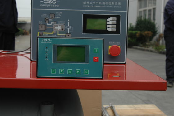 90KW 120HP Screw Type Direct Driven Air Compressor Water Cooling and Energy Saving