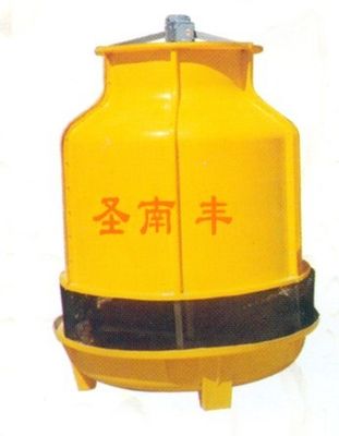 Hydraulic system water cooling tower for injection moulding machinery