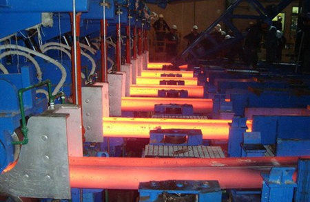 Industrial Metal CCM Continuous Casting Equipment , R8m & 8 Strands