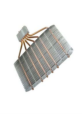 Anodized 6 pcs Copper Pipe Extrusion Heat Sink For Home Appliances