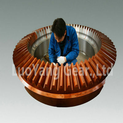 20CrMnTi  Miter Gear Wheel Forged , Machined , Heat Treatment  For Petrochemical Industry