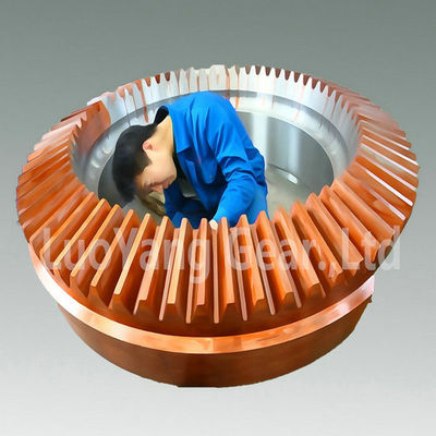 20CrMnTi  Miter Gear Wheel Forged , Machined , Heat Treatment  For Petrochemical Industry