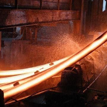 R8m 3 strand fully are billet Continuous Casting machines with Simple Cooling bank