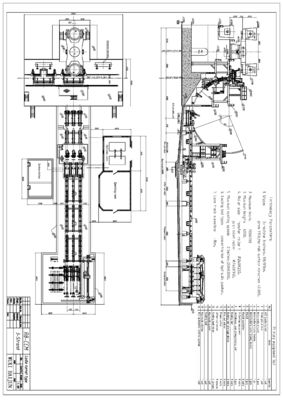 Metering Nozzle Continuous Casting Machine , 5 Roller Die Casting Equipment