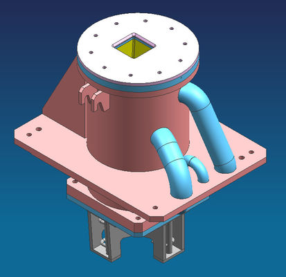 Continuous Casting Machine Parts , Parabolic Tubular Mould & Copper Tube