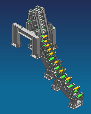 Square And Hollow Nozzle Secondary cooling Guide Part Roll