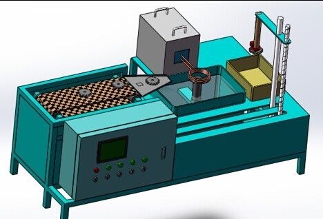 Complete CNC machine 100KW Induction Heating Equipment Machine For Gear Queching , 360V-520V