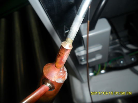 380V High Frequency Welding Machines For Air-Conditioner , Melting The Welding Ring